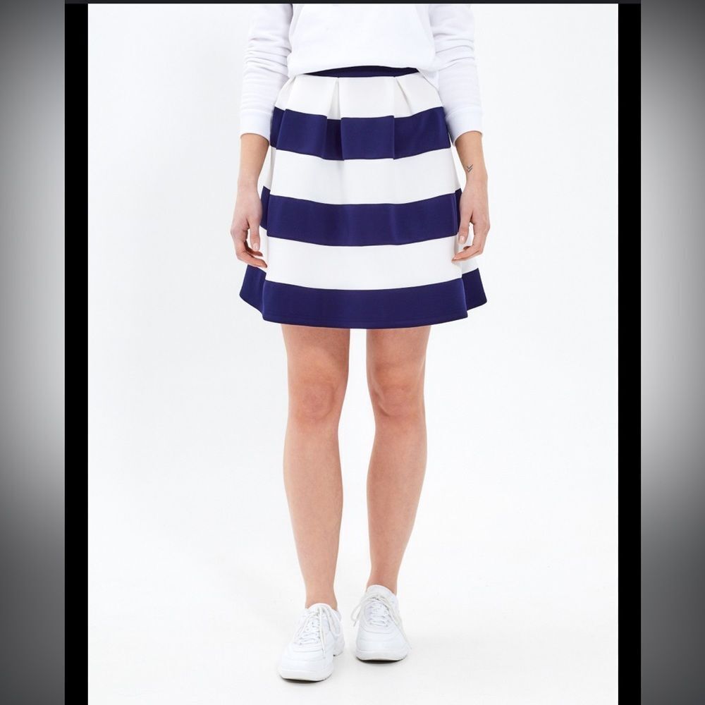 Banana Republic Striped Skirt Sz 0